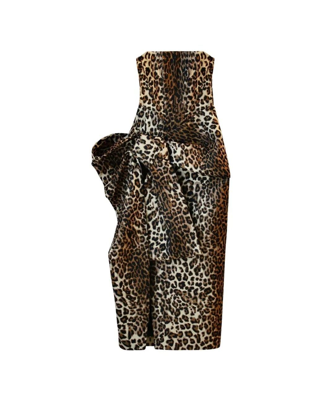Givenchy Brown Long Bustier Dress