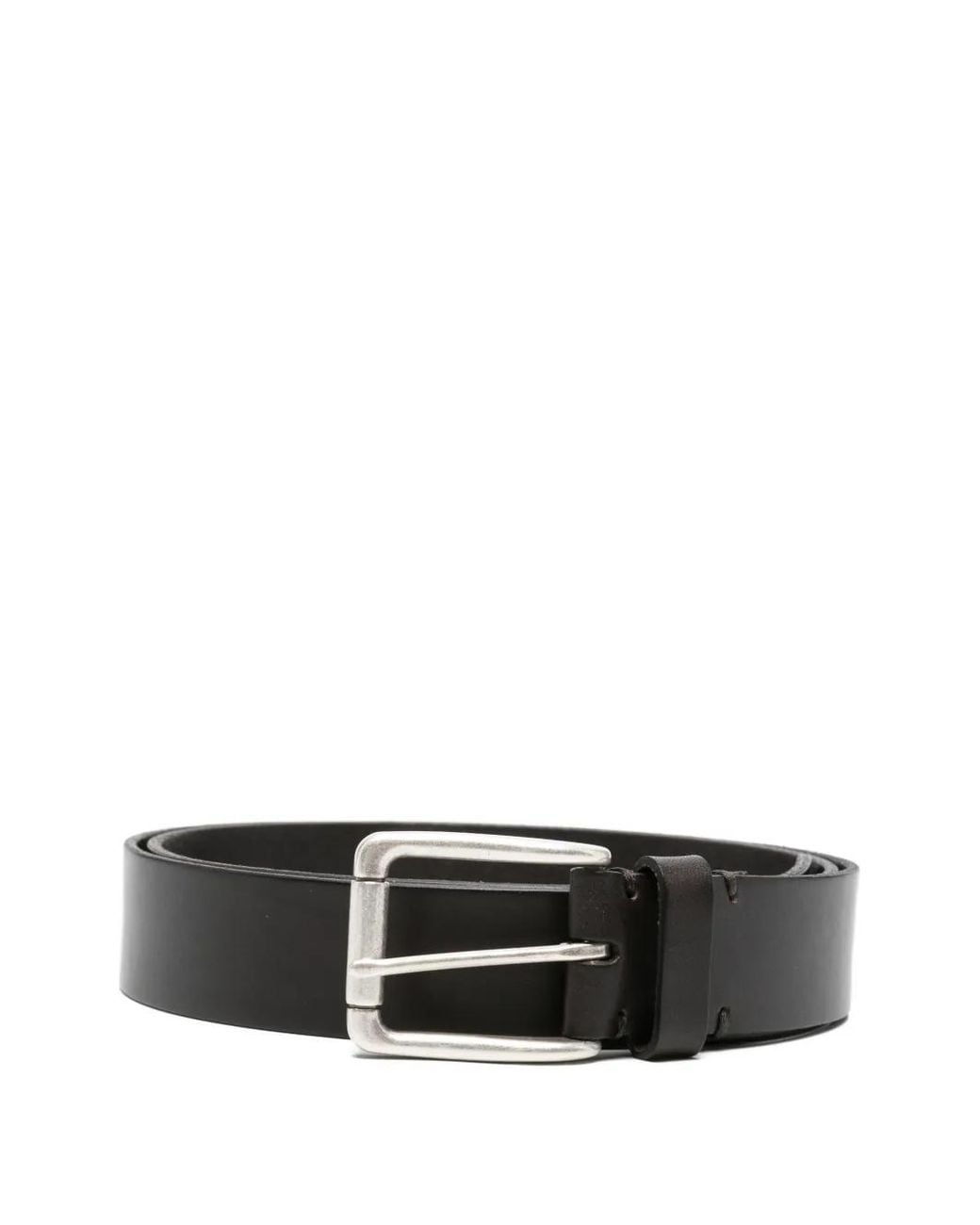 Marc O' Polo White Buckle-Fastening Leather Belt for men
