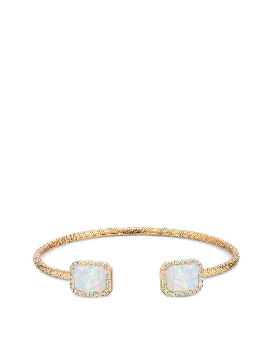 Goshwara White G Classics Opal Diamond Bracelet