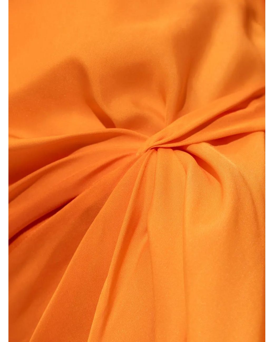 Cult Gaia Orange Robe Longue Valerie