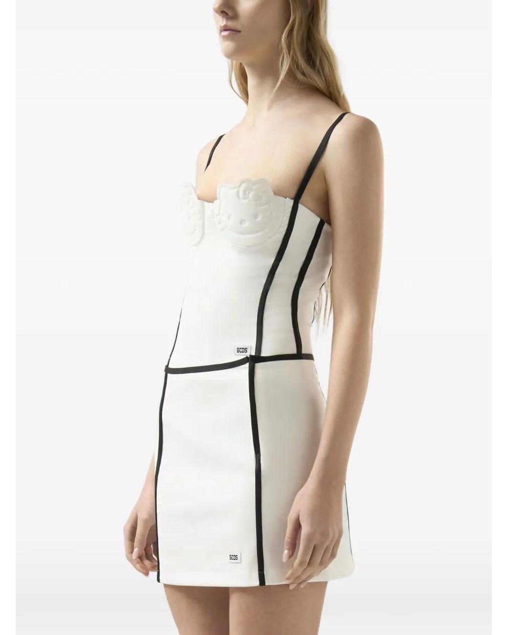Gcds White X Hello Kitty Strappy Top