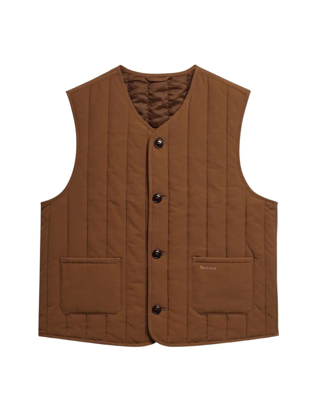 Barbour Gewatteerde Bodywarmer in het Brown voor heren