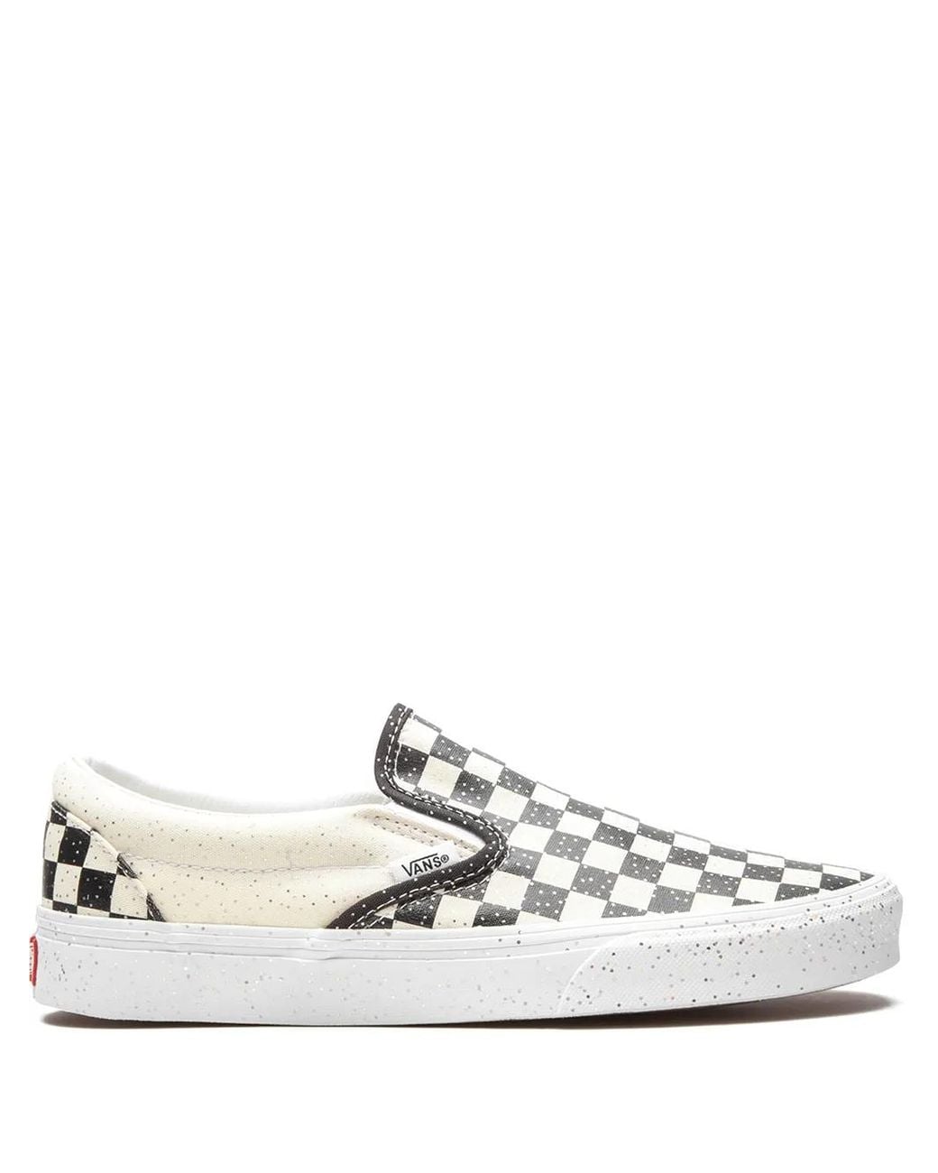 Vans White Classic Slip-On Confetti Sneakers