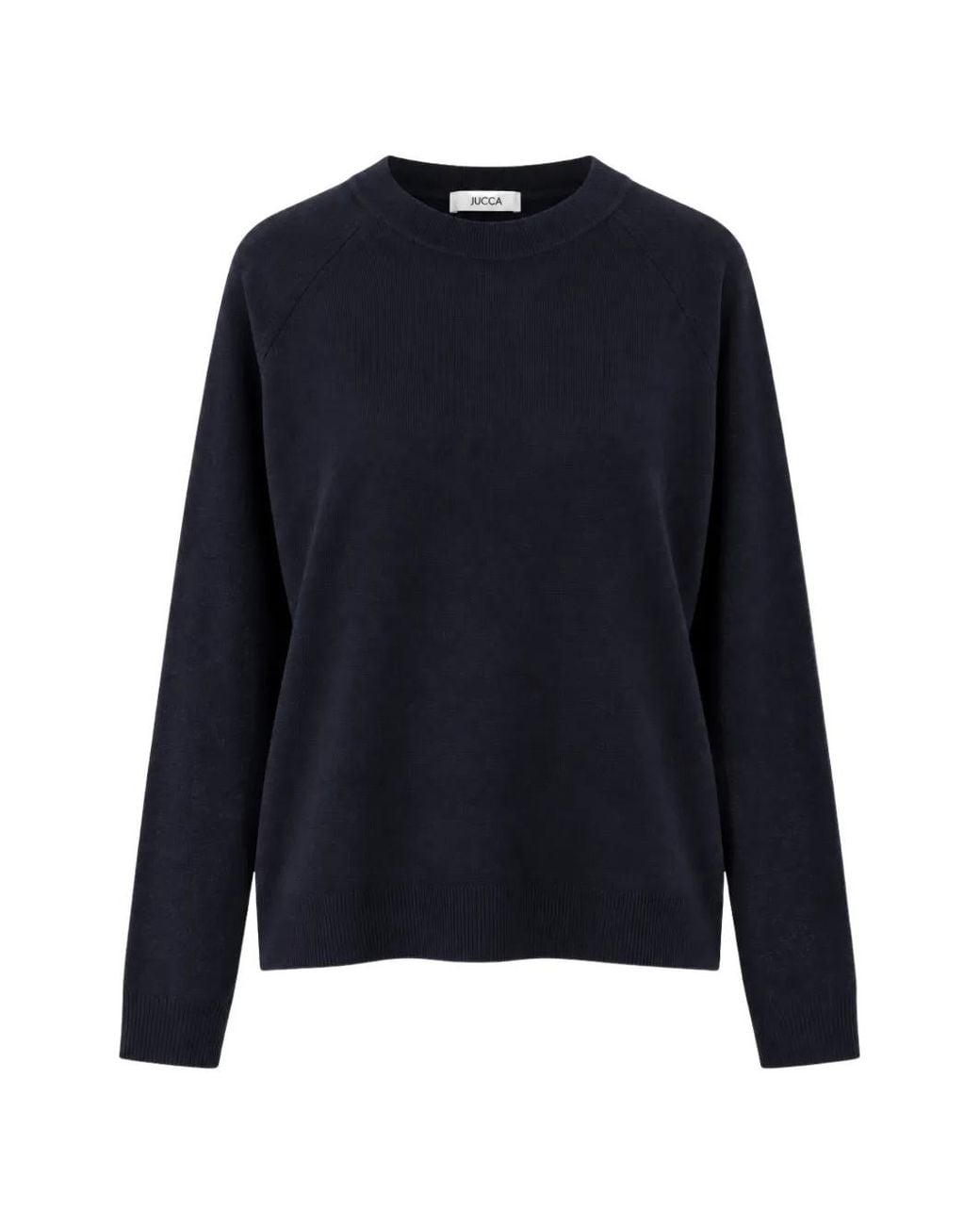 Jucca Blue Raglan-Sleeve Sweater