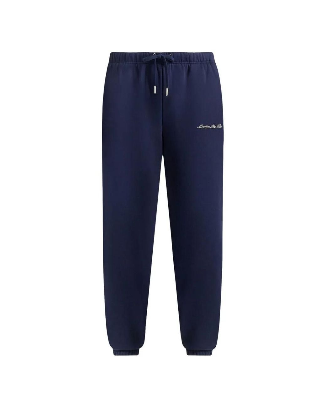 Manière De Voir Blue Js005 Signature Regular-Fit Cuffed Joggers for men
