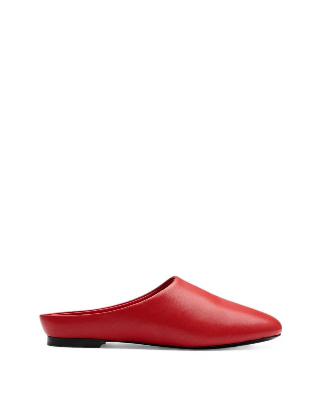 Simon Miller Red Riad Leather Mules