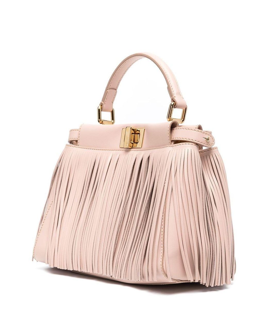 Fendi Peekaboo Fringe Detail Mini Bag | Lyst Canada