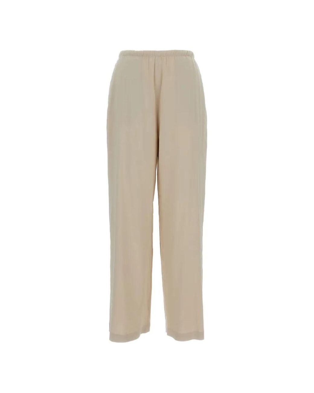 Max Mara Natural Elasticated-Waist Trousers