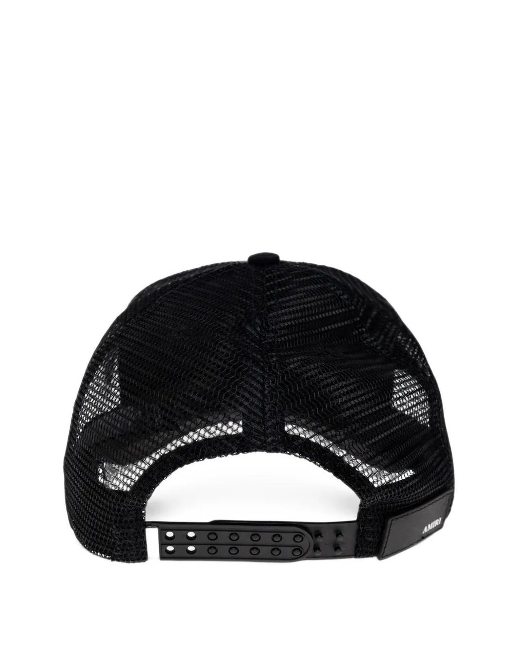 Amiri Brown Snake-Effect Logo-Patch Baseball Cap for men