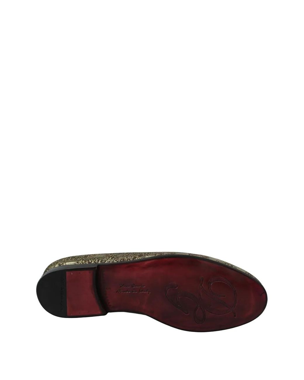 Dolce & Gabbana Gray Floral-Jacquard Loafers for men