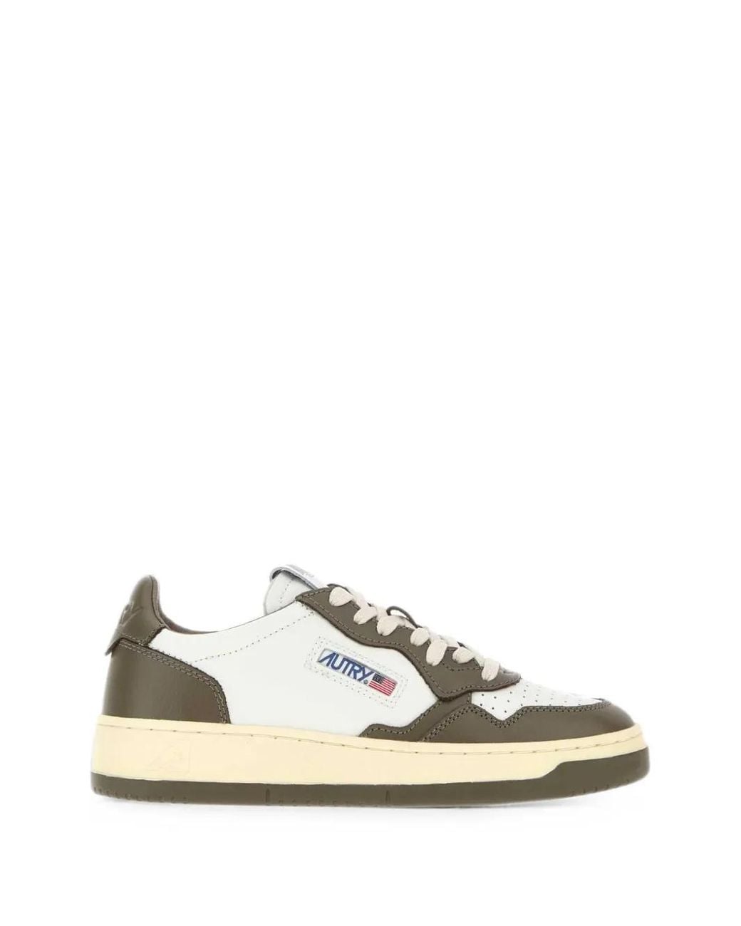 Autry White Leather Medalist Sneaker