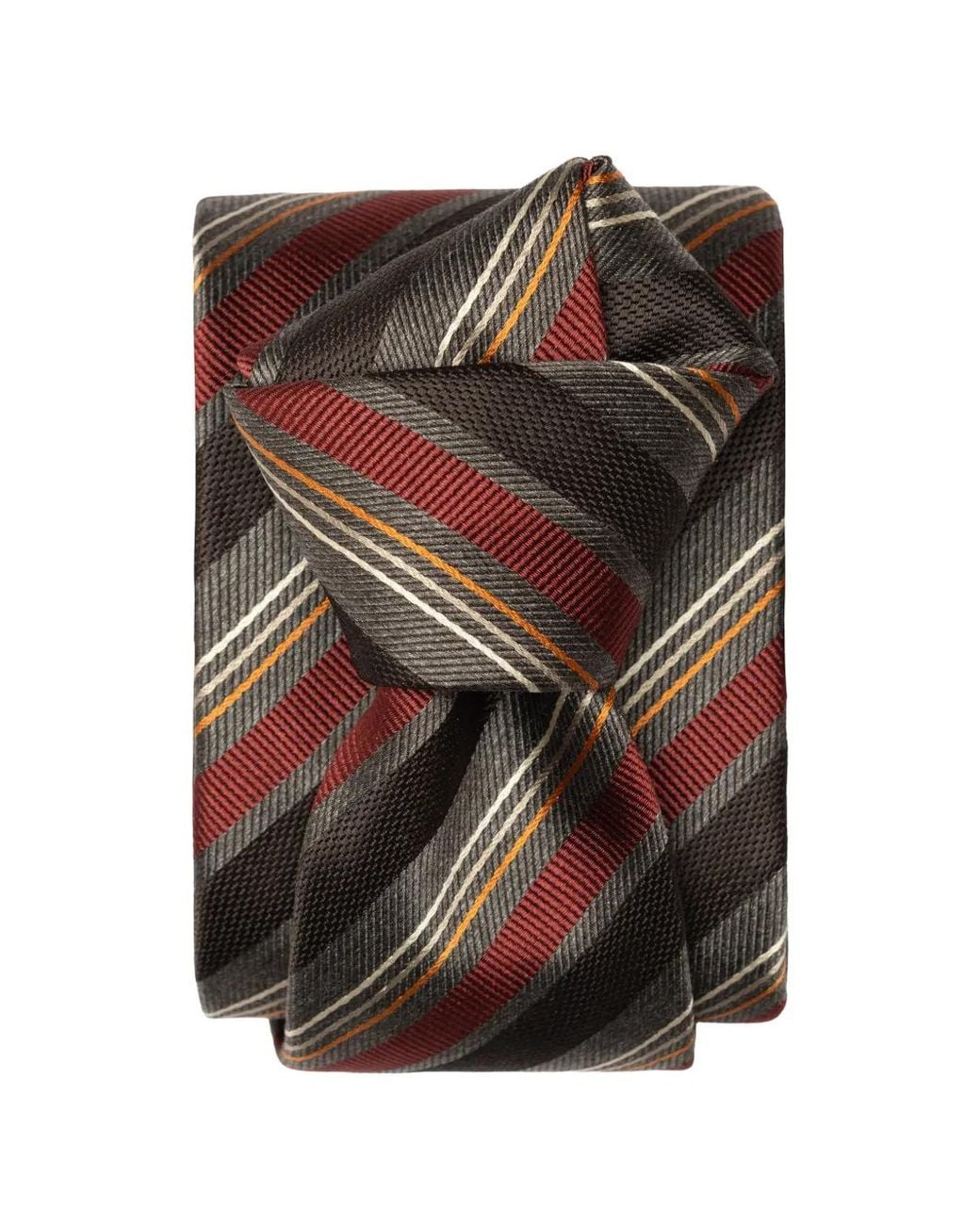 Elizabetta Brown Espada Silk Jacquard Tie for men