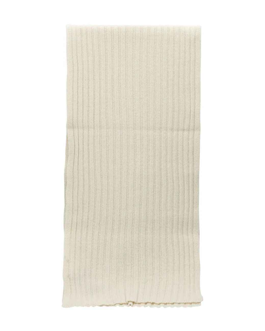 VIETTI MERCHANDISE Natural Ribbed Scarf