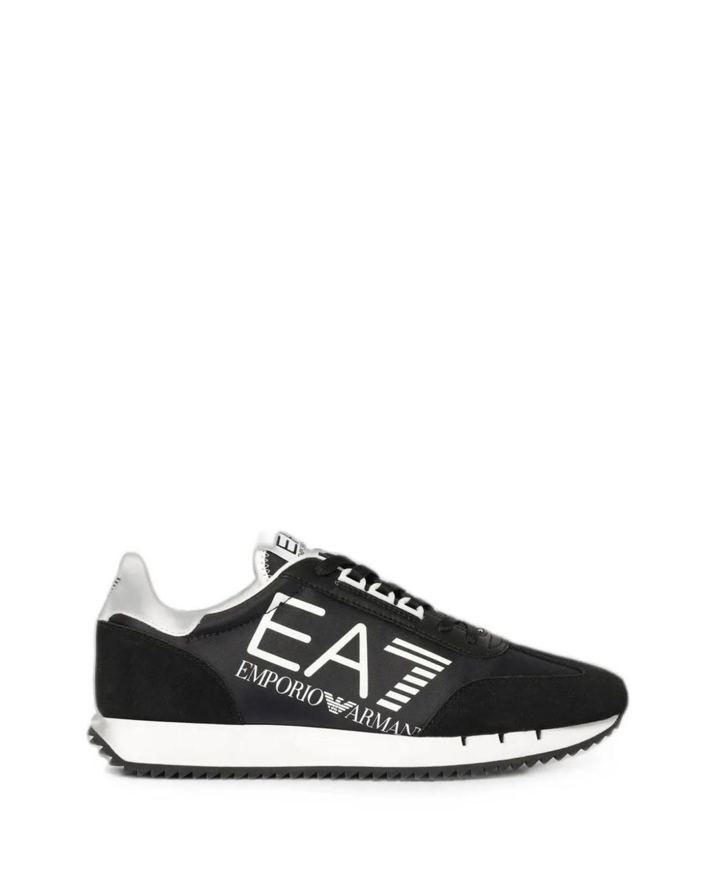 Baskets À Logo Imprimé EA7 pour homme en coloris Black