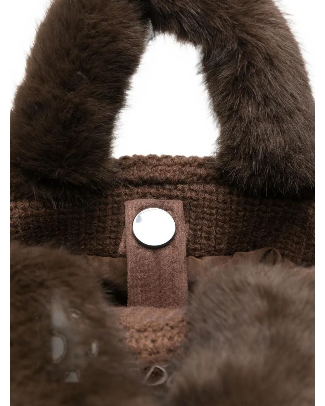 Mc2 Saint Barth Brown Mini Vanity Tote Bag