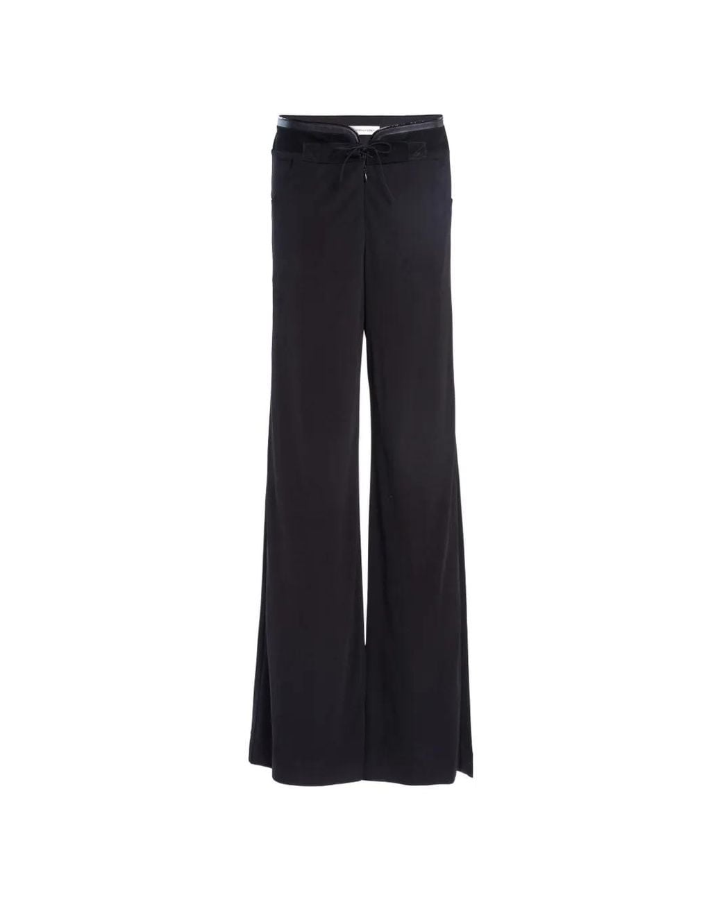 Pantalones Con Cinturón Christopher Esber de color Blue