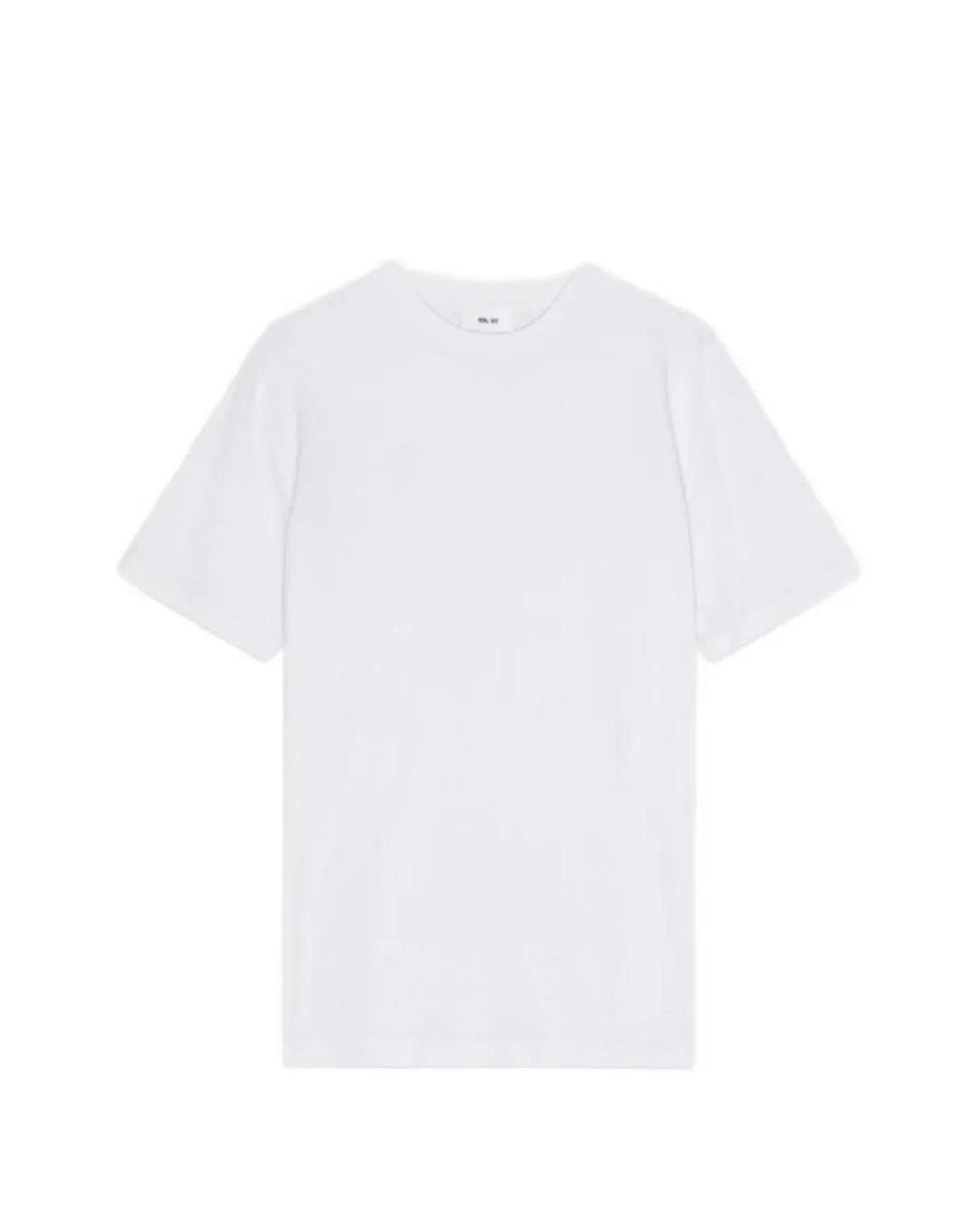 NN07 White Clive Crew-Neck T-Shirt for men