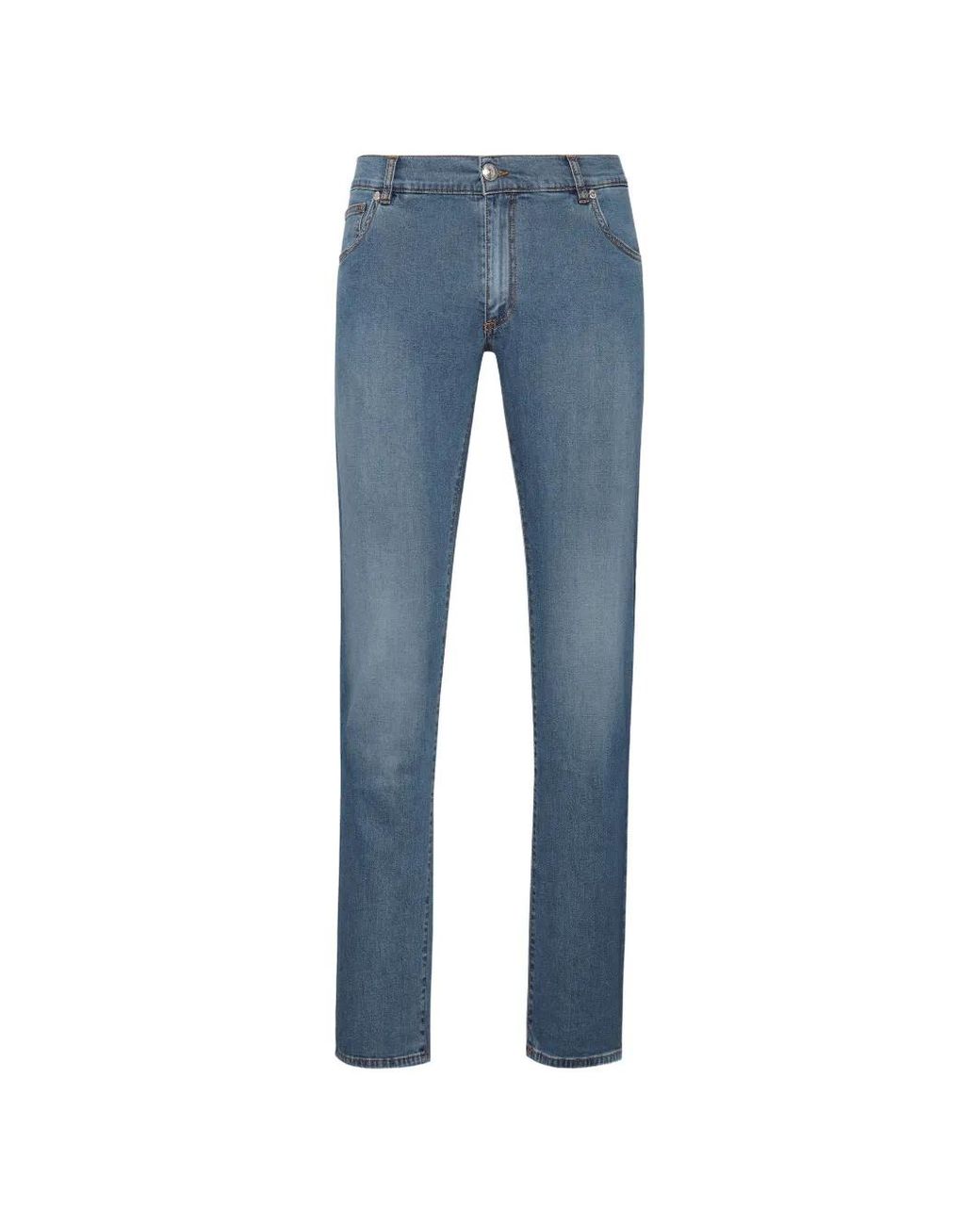 Vaqueros Con Cinco Bolsillos Billionaire de hombre de color Blue