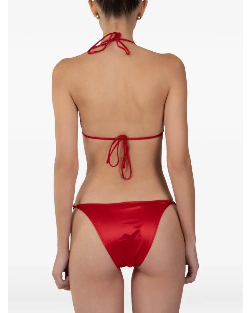 Paramidonna Red Kourtney Lace Bikini