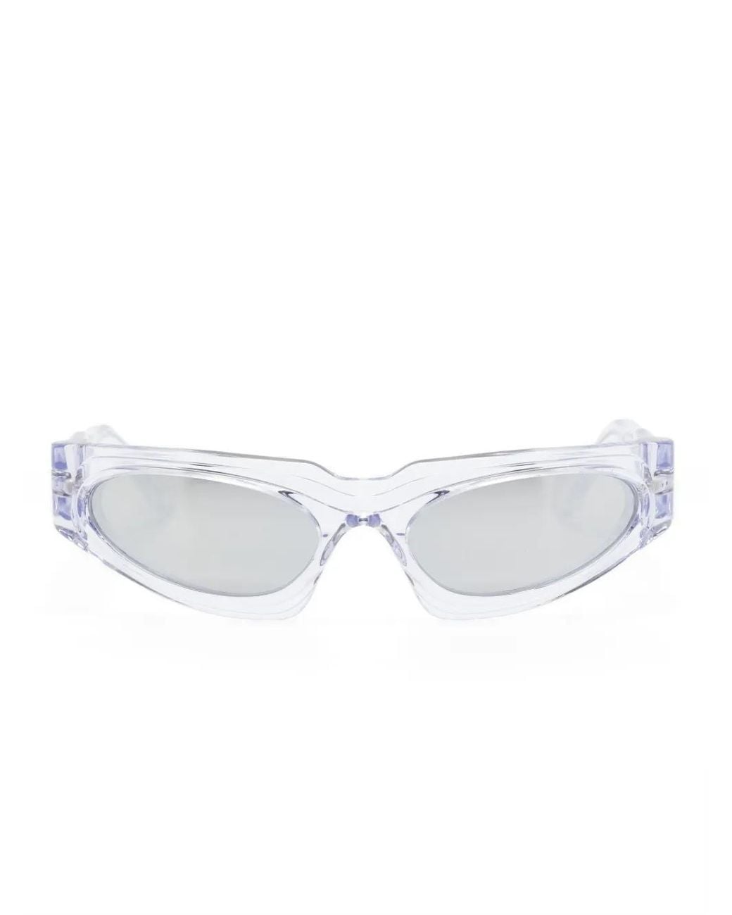 Occhiali Da Sole Mask E21 di Kuboraum in White