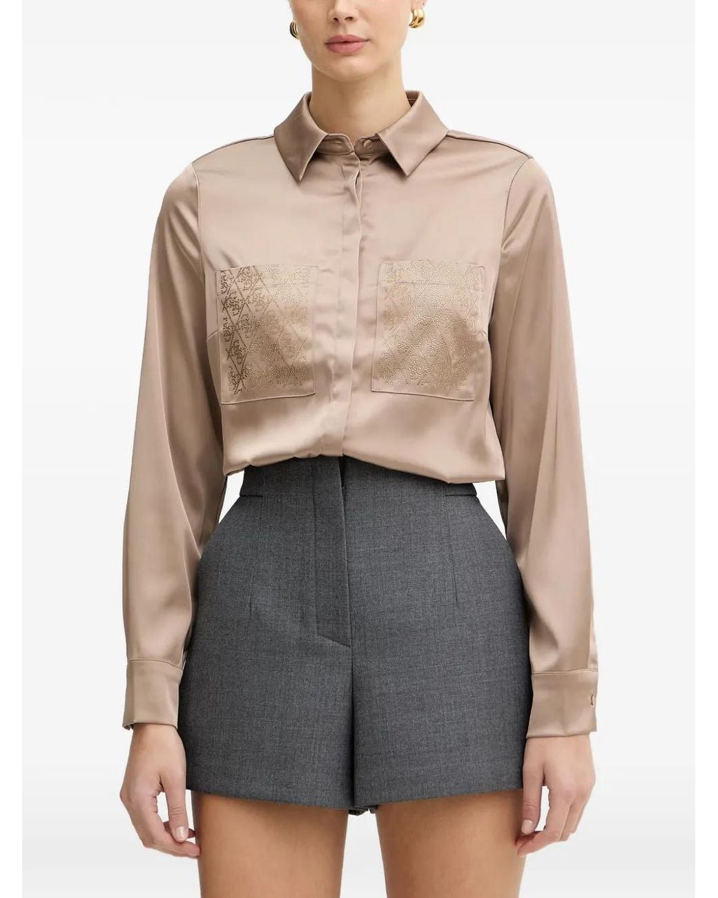 Guess Blue Regular-Fit Shirt