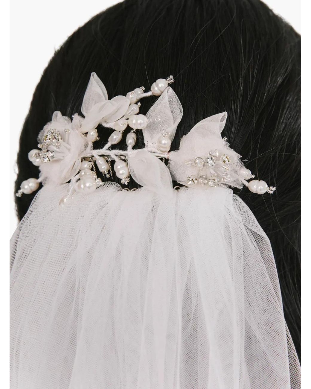 Jennifer Behr White Claire Comb