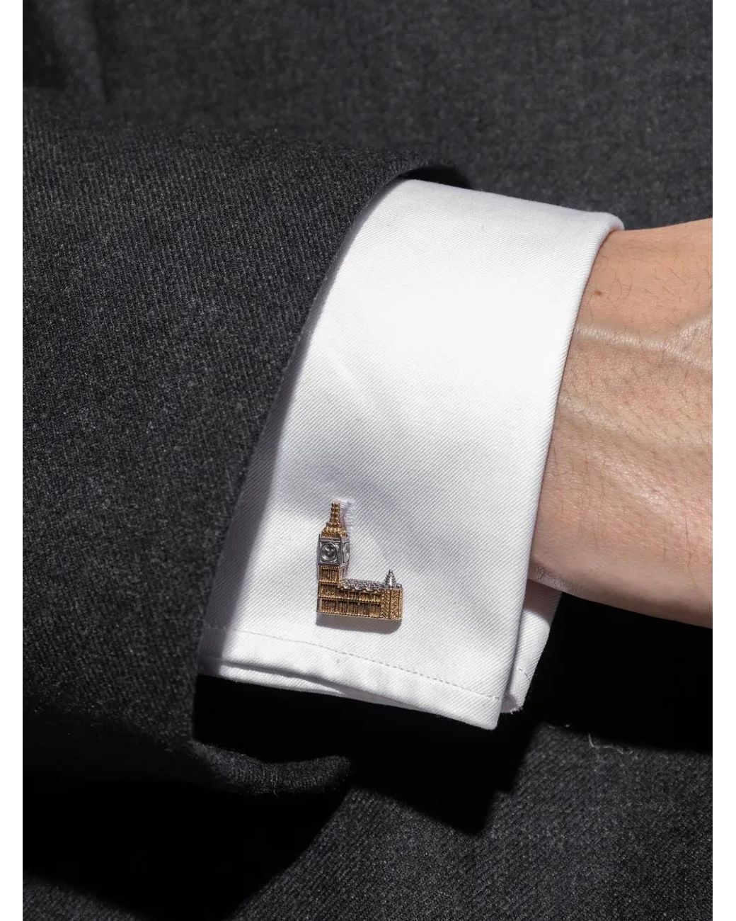 Paul Smith Metallic Cufflink "Souvenier" for men