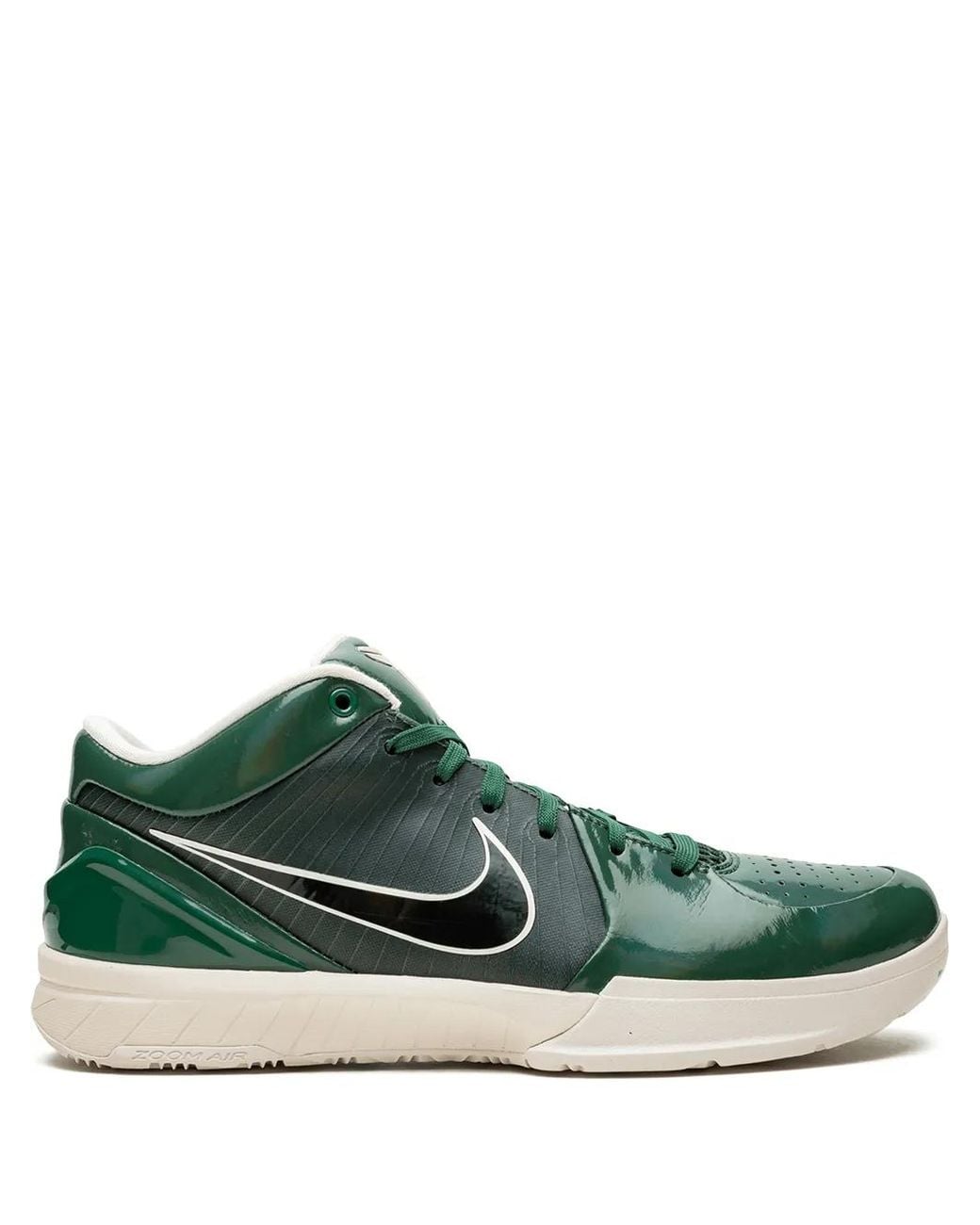 Nike Green X Undefeated Kobe 4 Protro "Milwaukee Bucks" Sneakers
