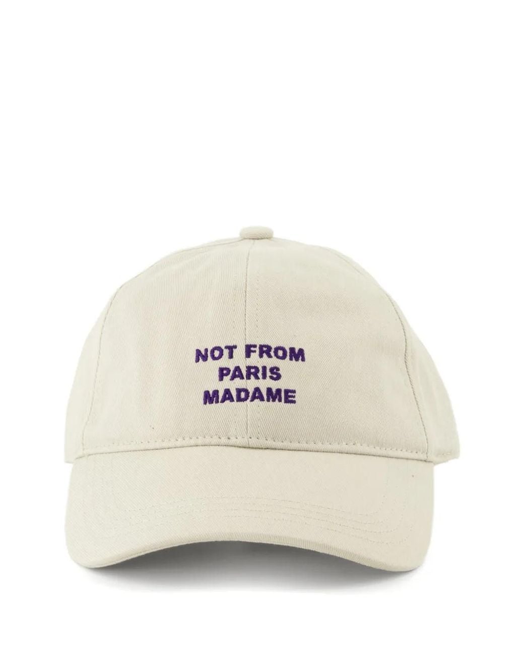 Drole de Monsieur White Casquette De Baseball La Casquette Slogan Brodée for men