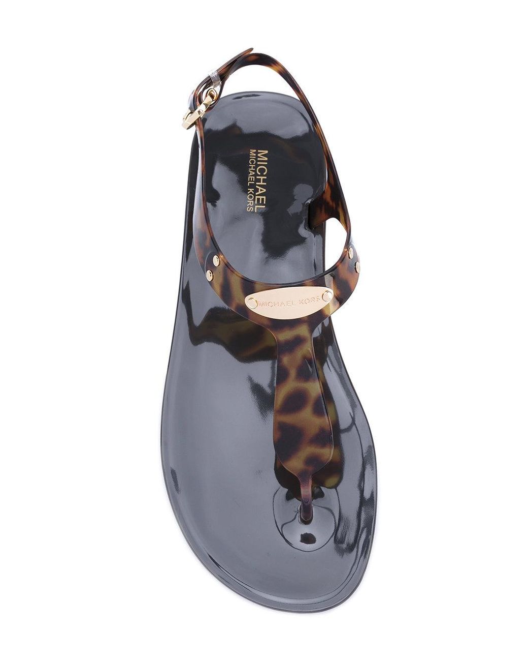 Michael kors shop leopard sandals