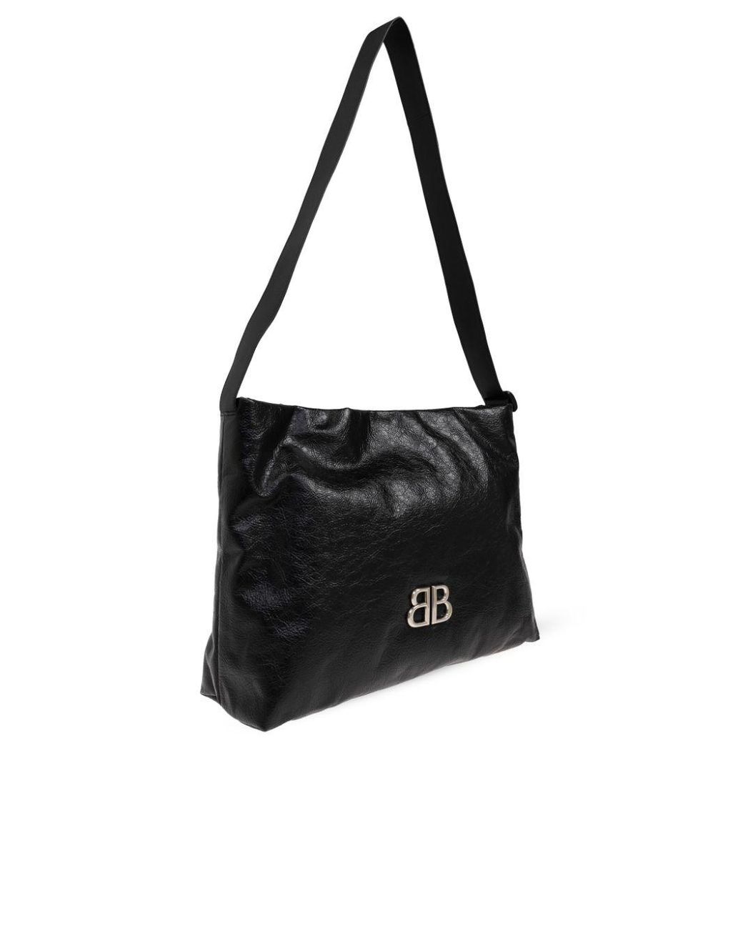 Balenciaga Small Monaco East West Bag in Black for Men | Lyst