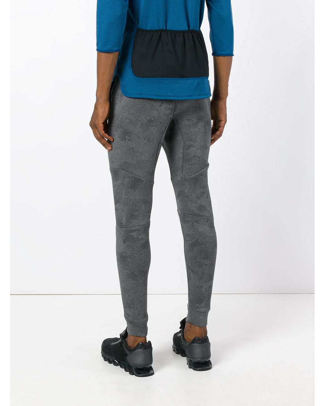 Nike Printed Drop-crotch Track Pants in Gray for Men | Lyst