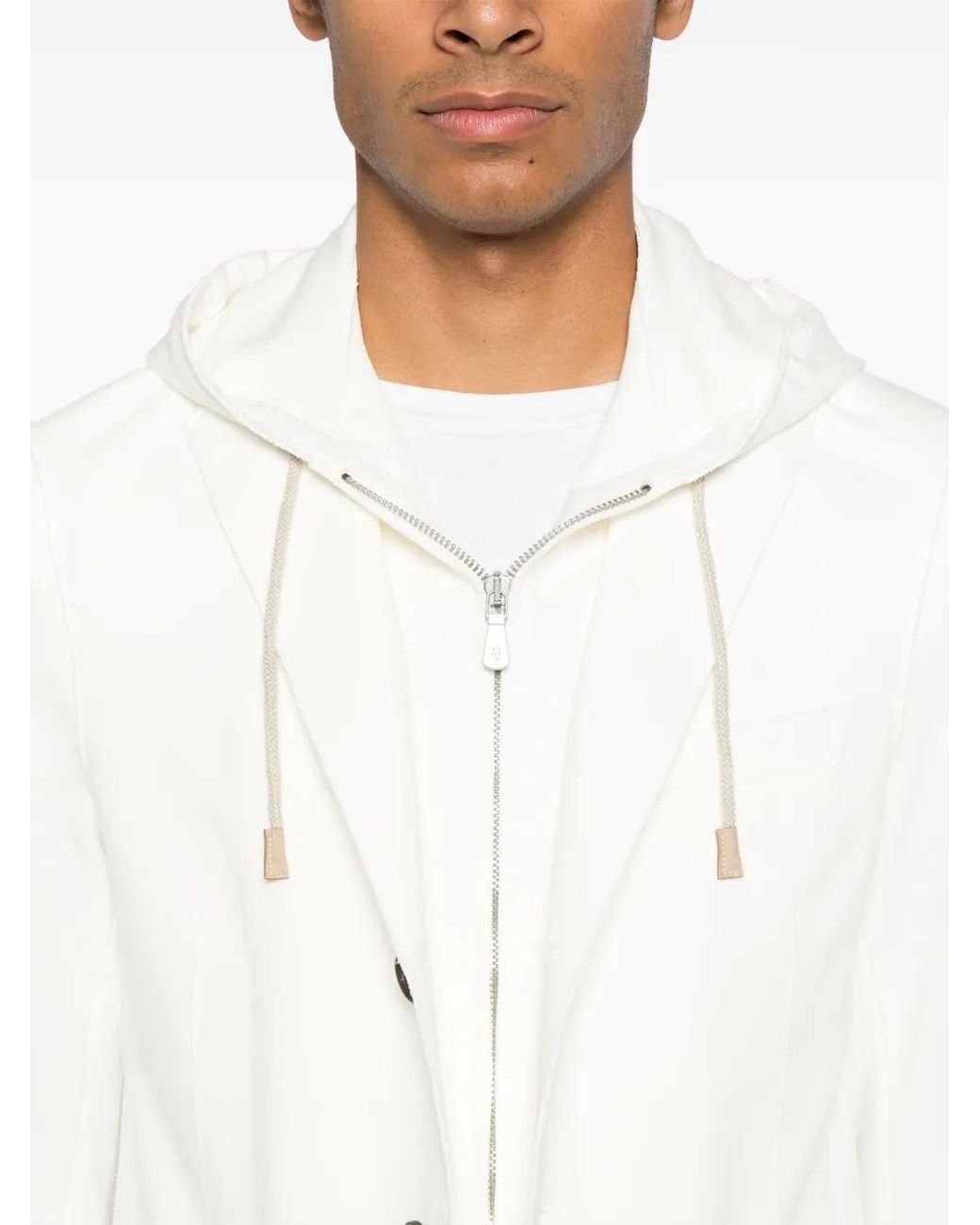 Blazer di Eleventy in White da Uomo