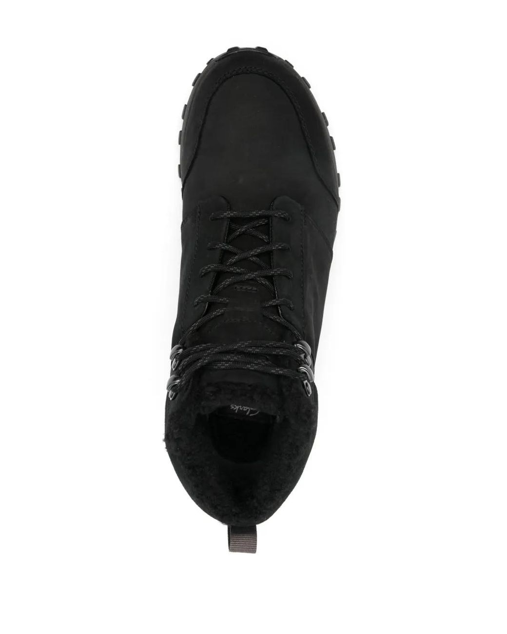 Clarks Black Trek Up Ankle Boots for men