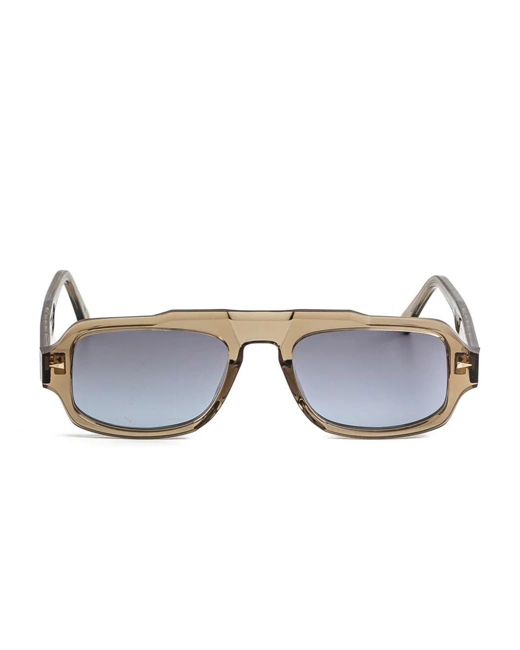 Ahlem Blue George V Square-Frame Sunglasses