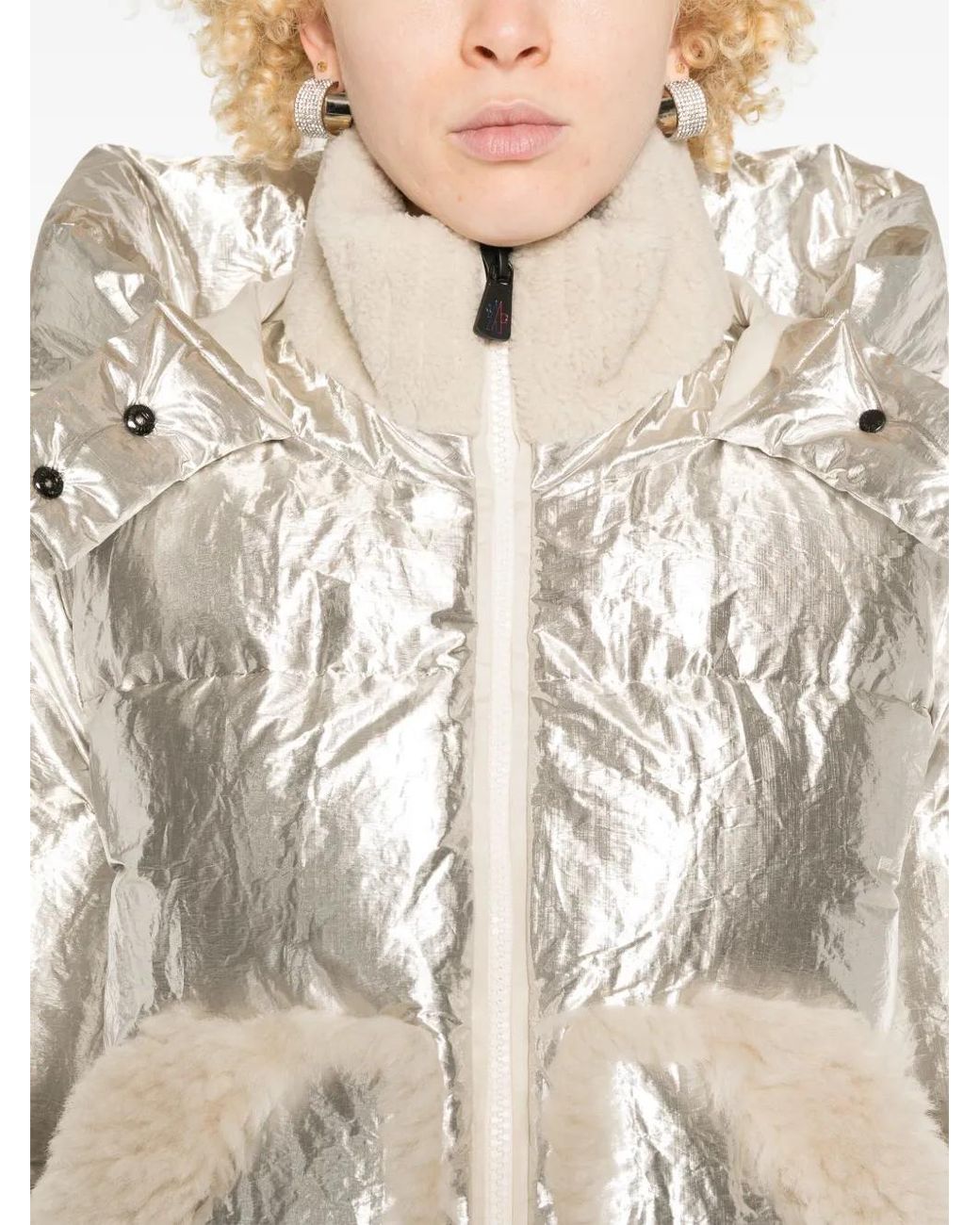 Moncler Trevelin Ski-Jack in het Natural