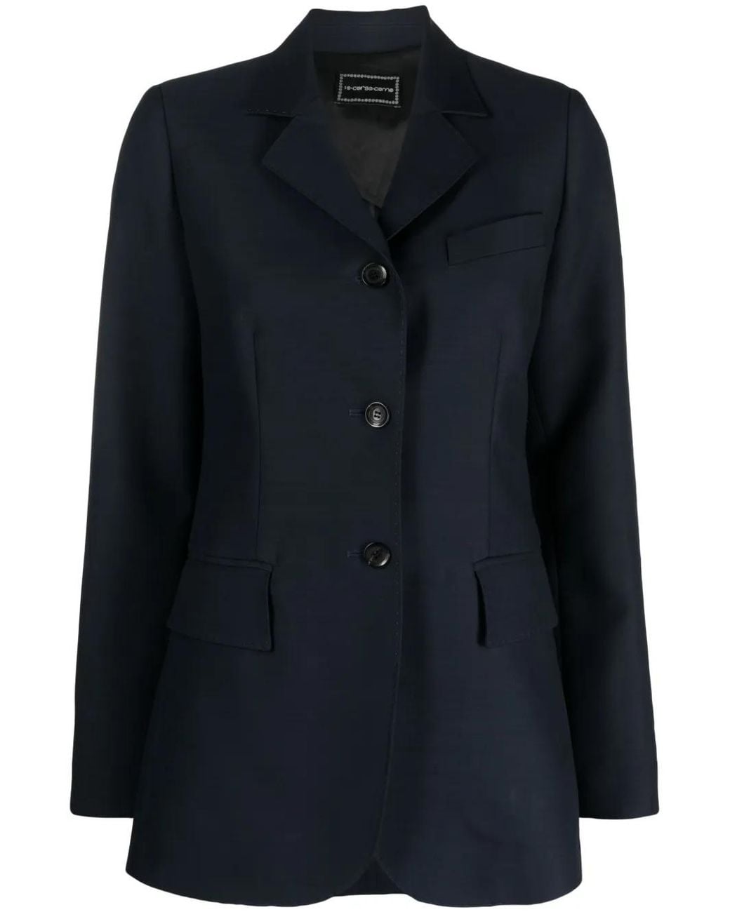 Blazer Con Botones 10 Corso Como de color Black