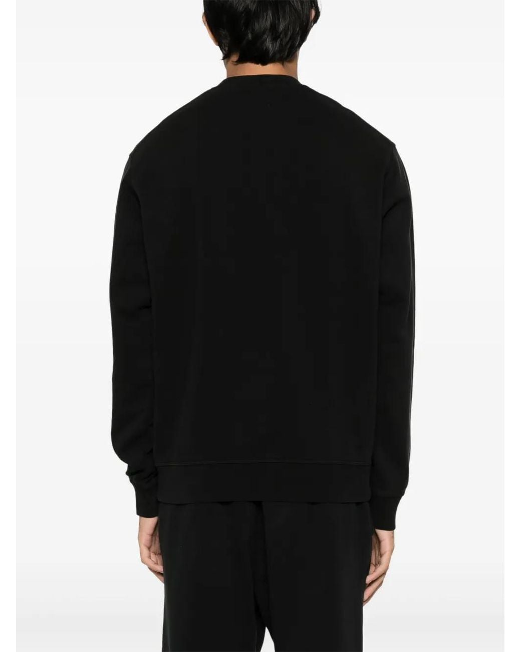 DSquared² Black Cotton Crewneck Sweatshirt for men