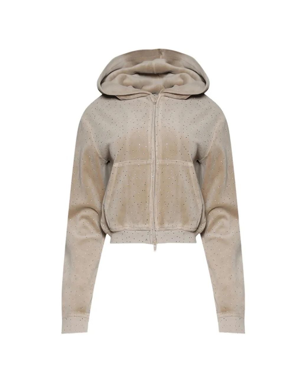 Alexander Wang Natural Shrunken Hoodie