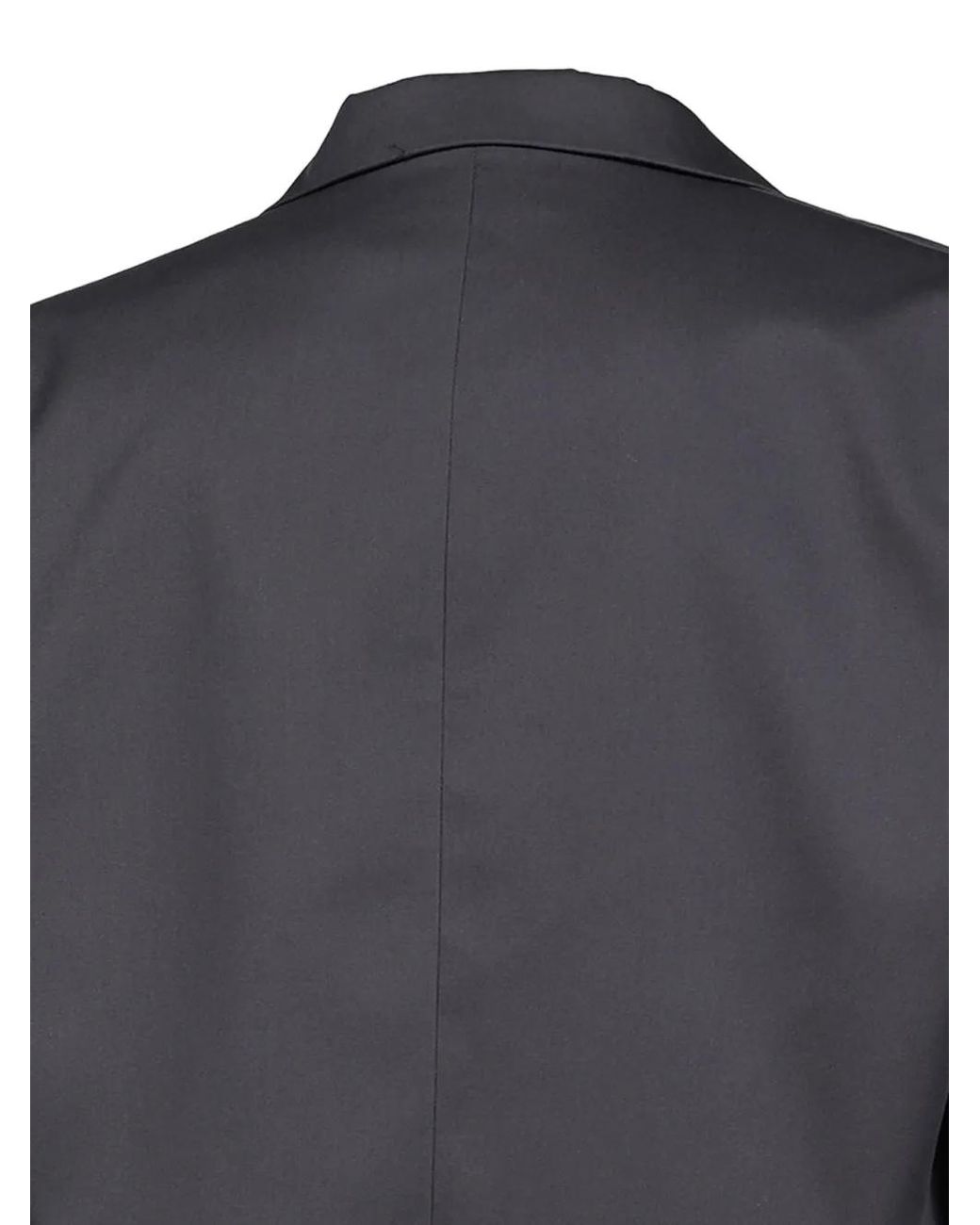 LỰU ĐẠN Black Blazer Crop À Découpes for men