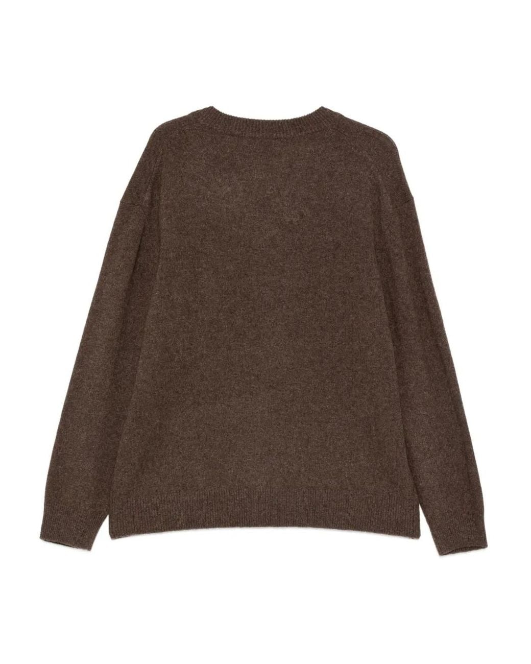 A.P.C. Brown V-Neck Sweater for men