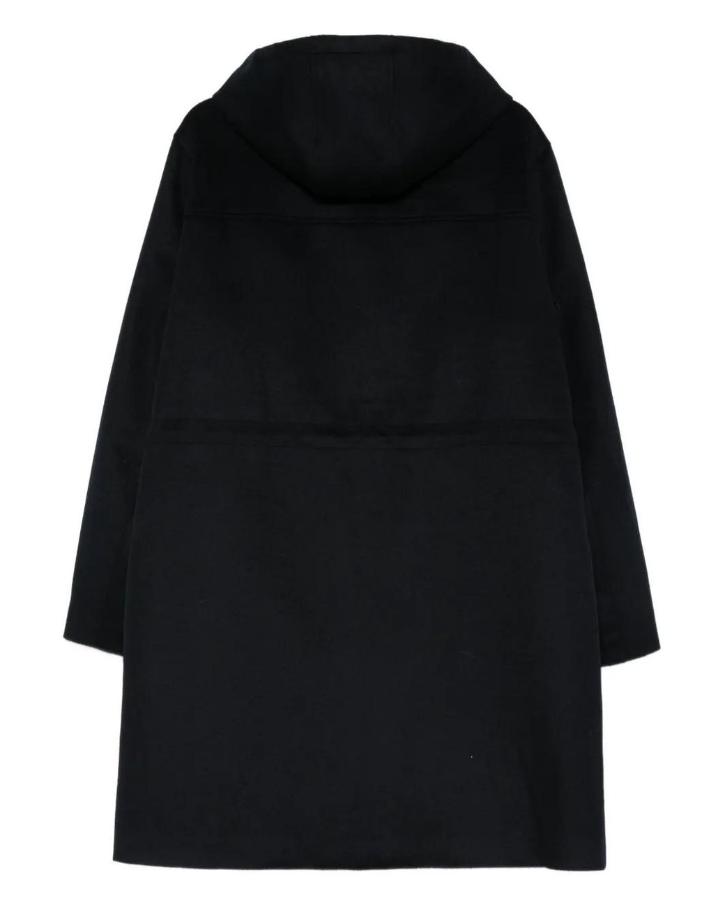 Liska Blue Hooded Wool Coat for men
