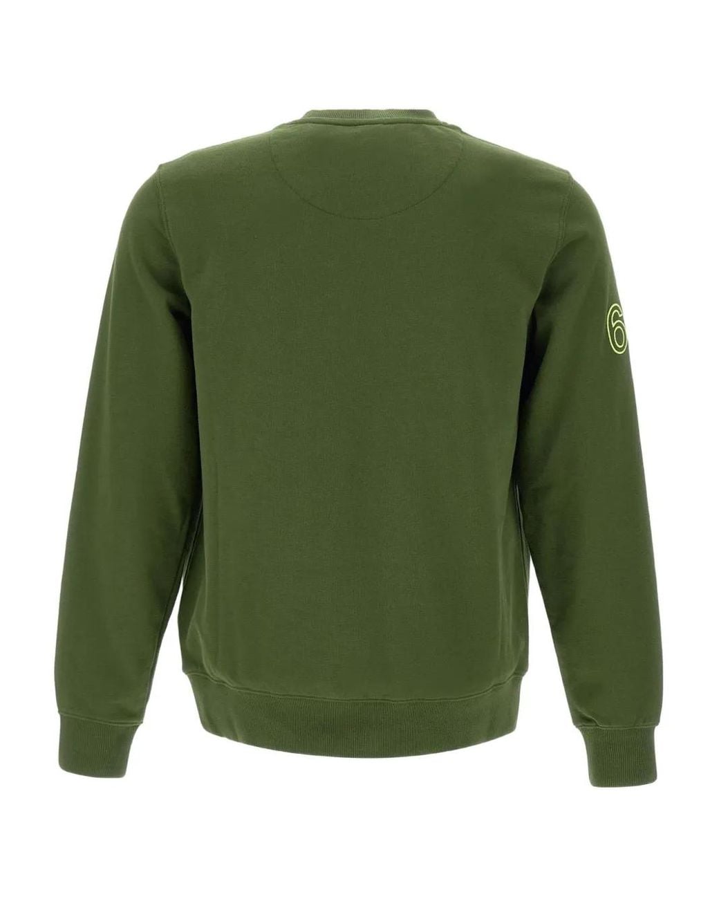 Sun 68 Green Cotton Sweater for men