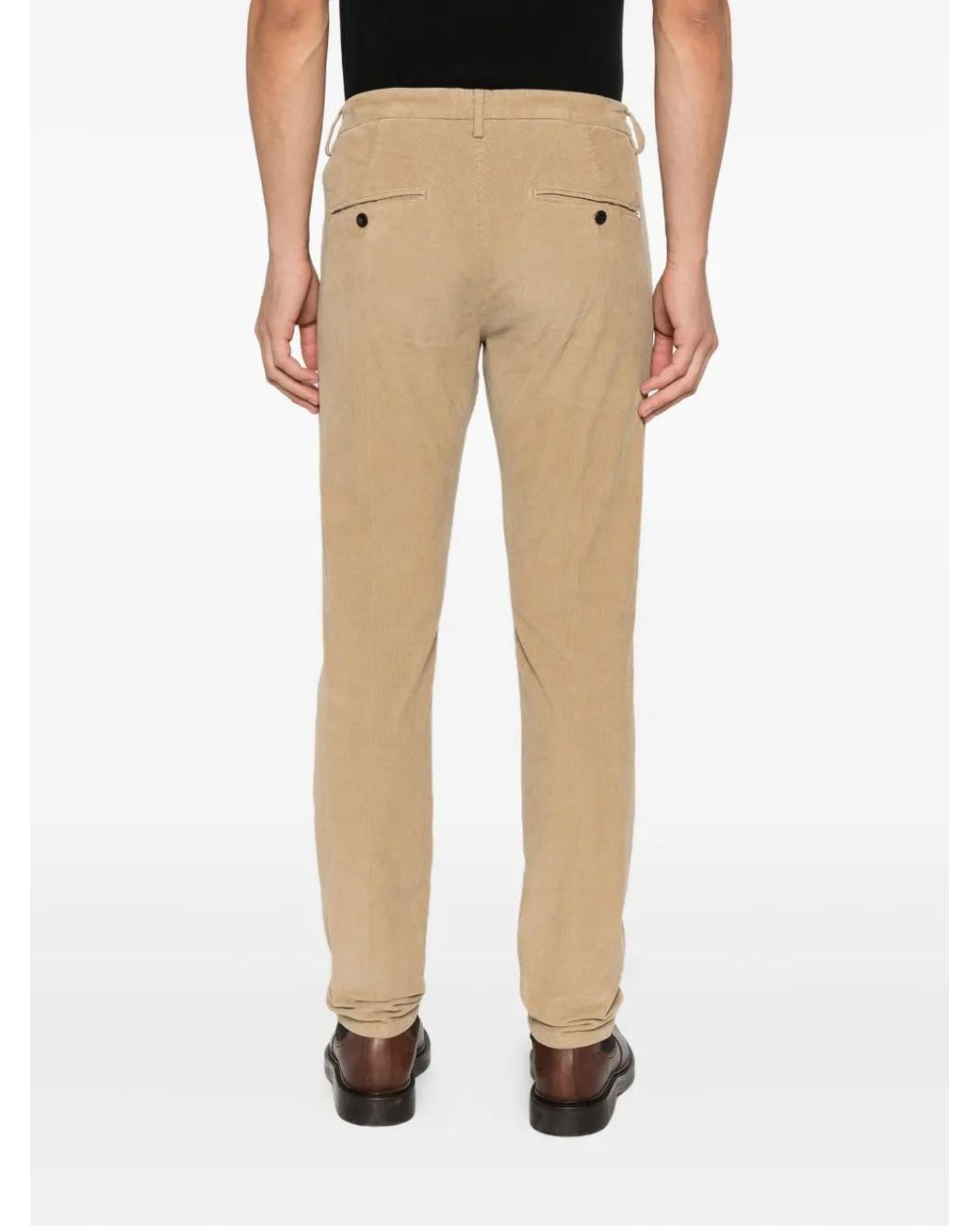Dondup Natural Corduroy Trousers for men
