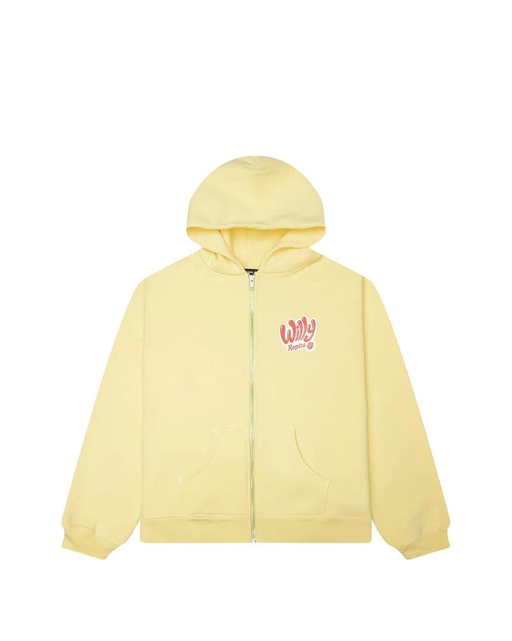 Willy Chavarria Yellow Willy Ropita Hoodie for men