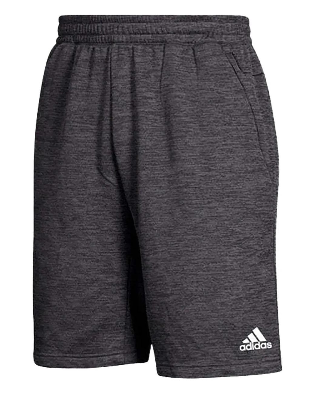 Adidas Gray Team Issue Fleece Track Shorts for men