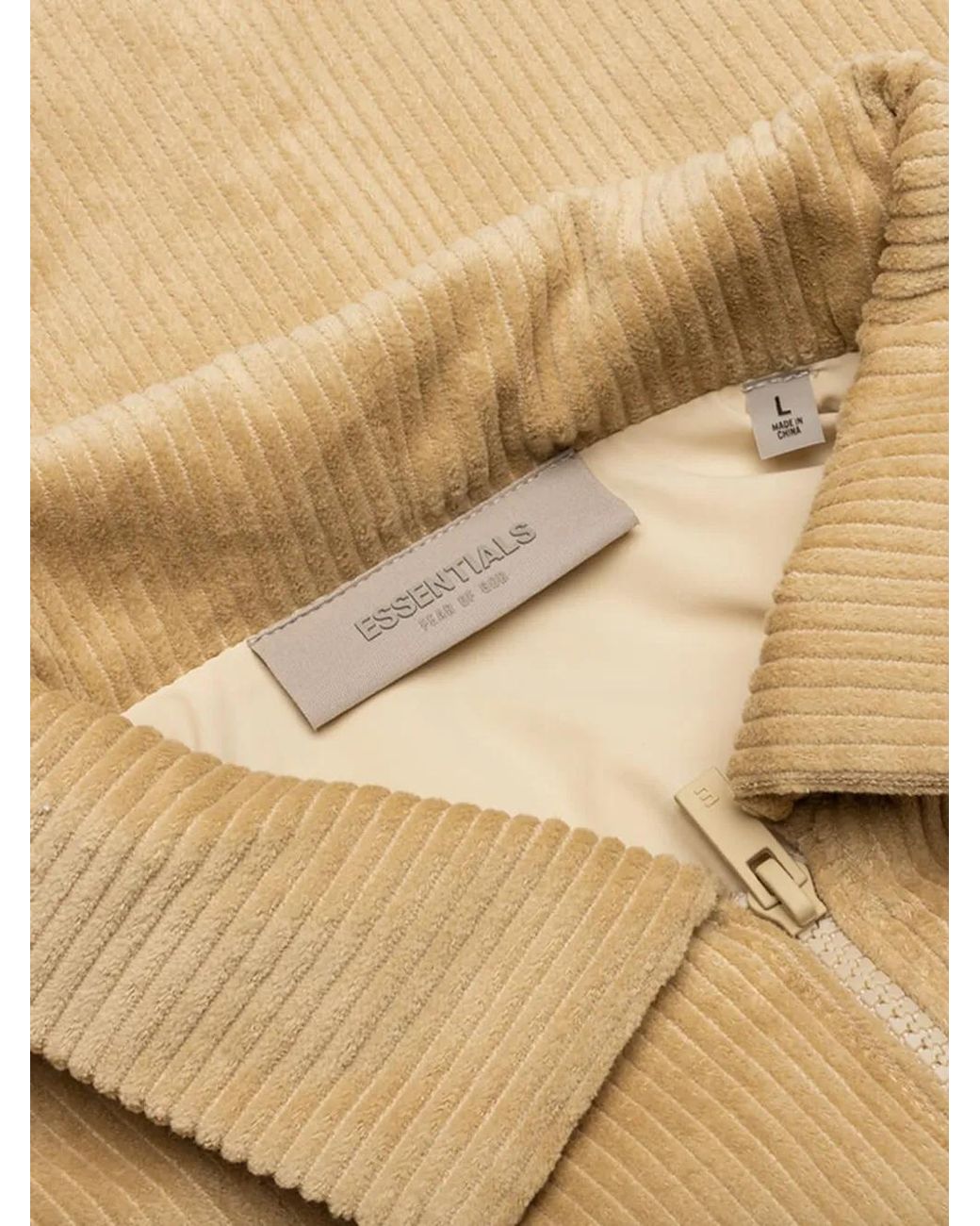 Fear Of God Natural Corduroy Shirt Jacket for men