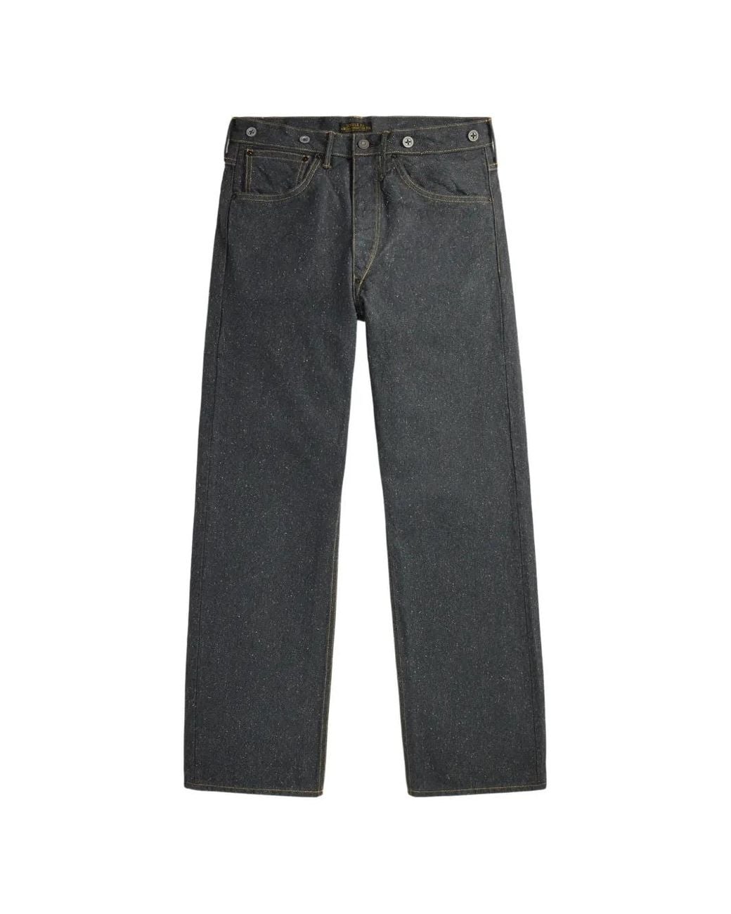 RRL Gray Jean À Détail De Boucle for men
