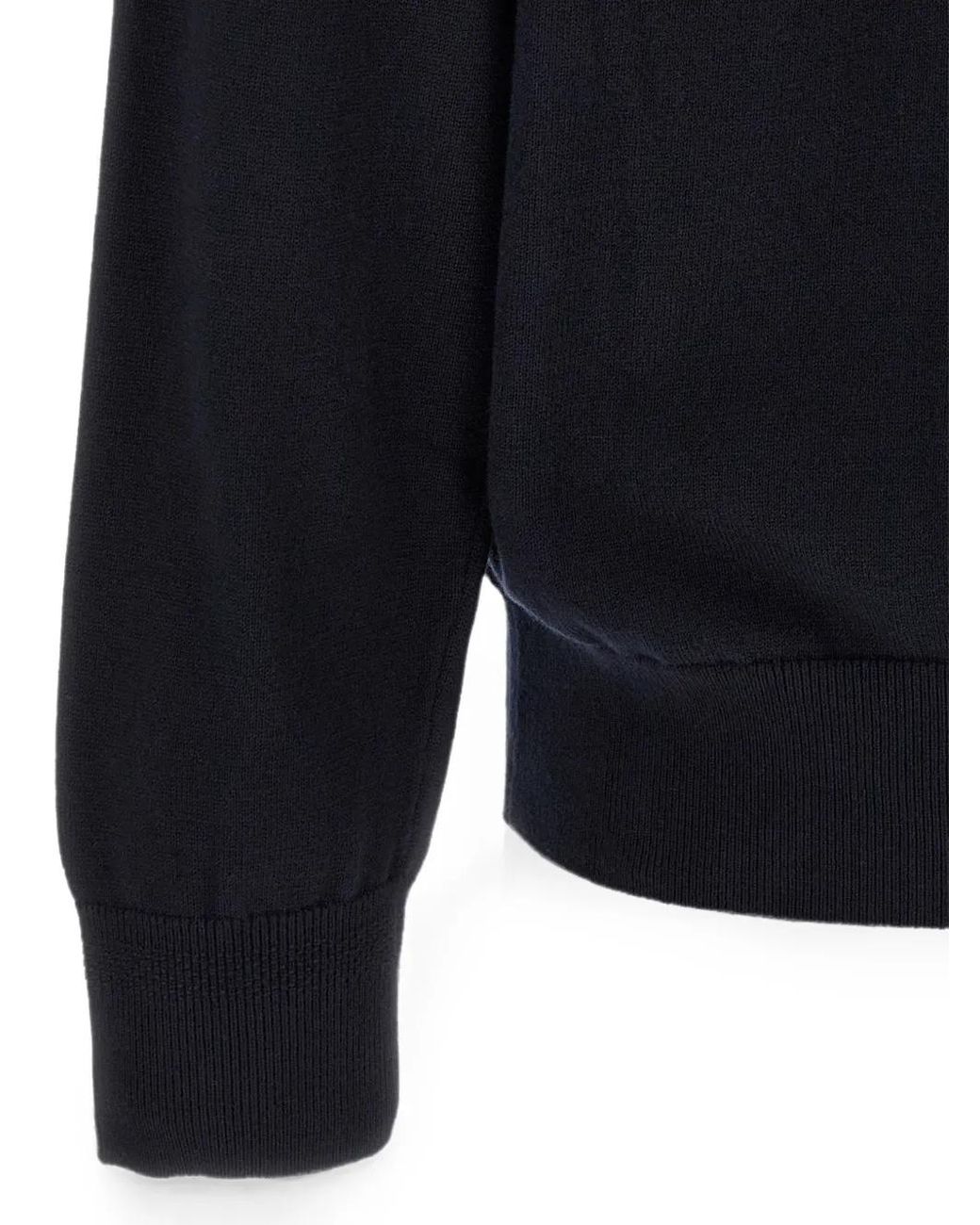 Boss Blue Veste En Maille De Coton Et Cachemire for men