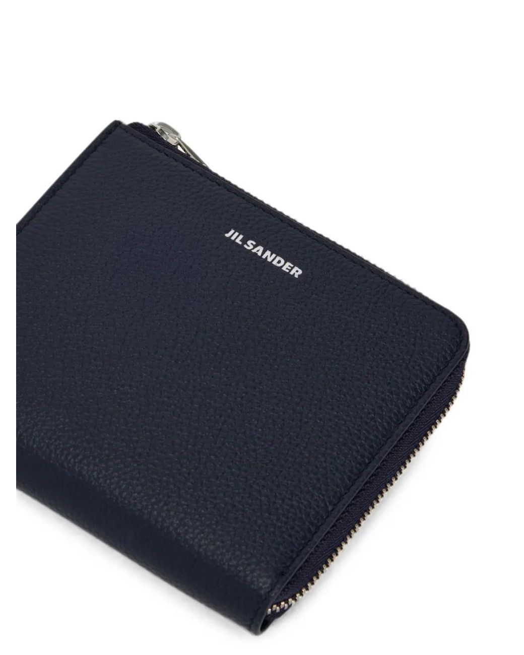 Jil Sander Blue Card Holder for men